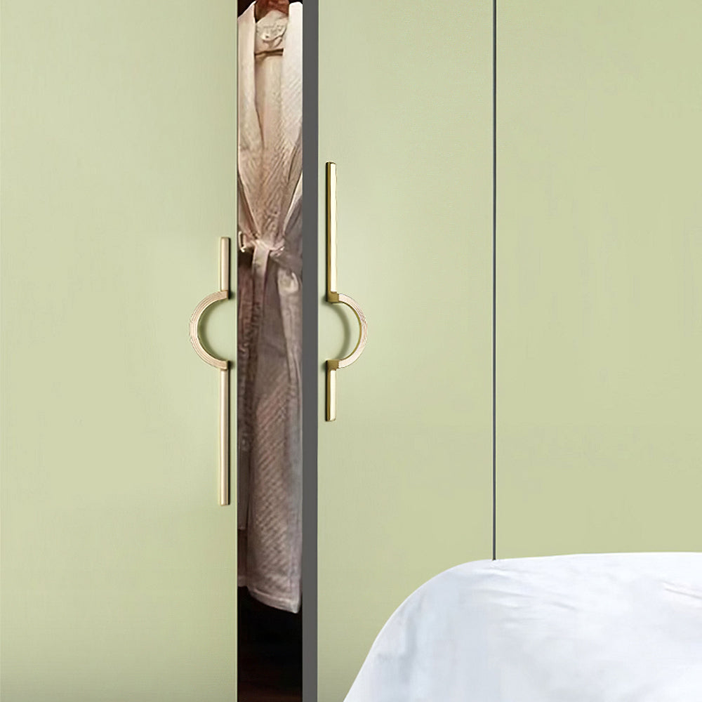 ZENA Gold and Silver Modern Handle Pulls for Cabinet Kitchen 14