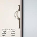 ZENA Gold and Silver Modern Handle Pulls for Cabinet Kitchen 7